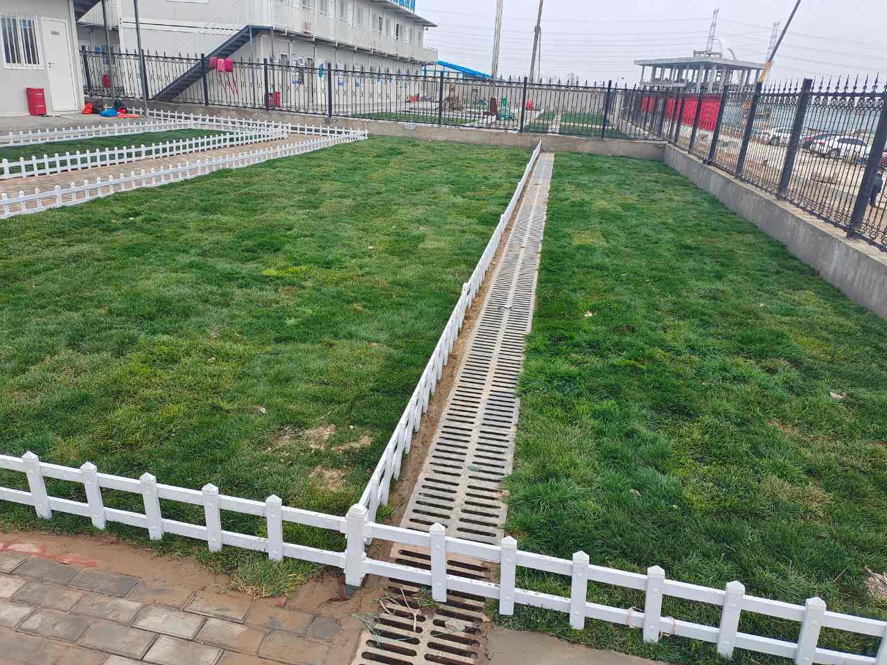 鄭州中建八局泰康豫園臨建項目及綠化